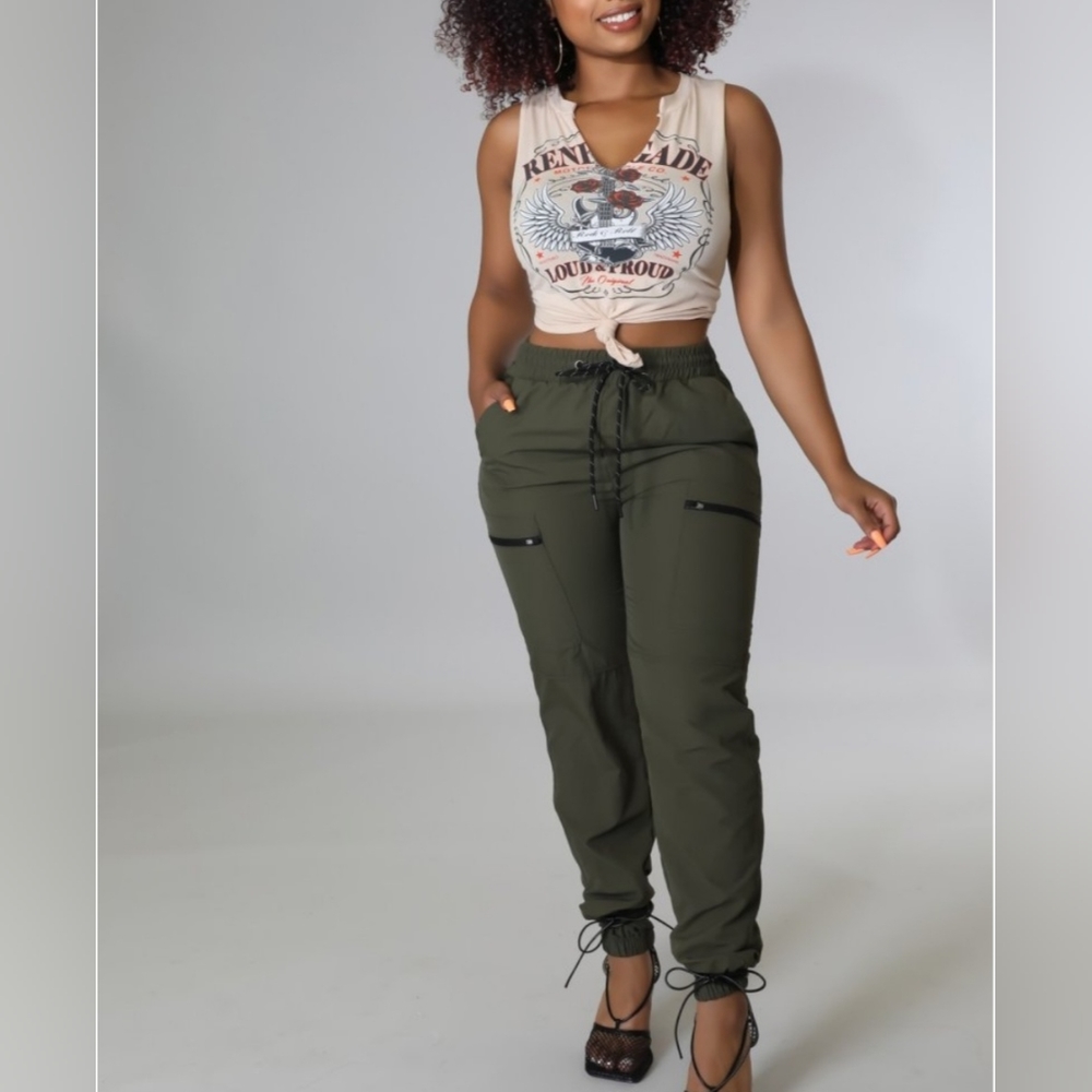CLASSY JOGGER CARGO PANT NWT
